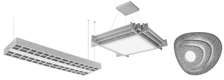 Acoustic Architectural Lighting Components 6